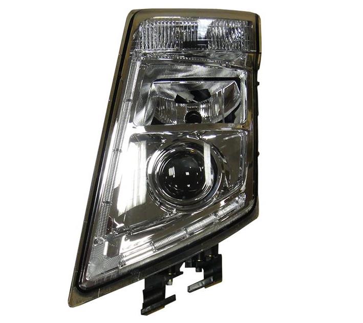 Купить левую LED фару Вольво ФШ с 2014 года рамка светлая 22239219
